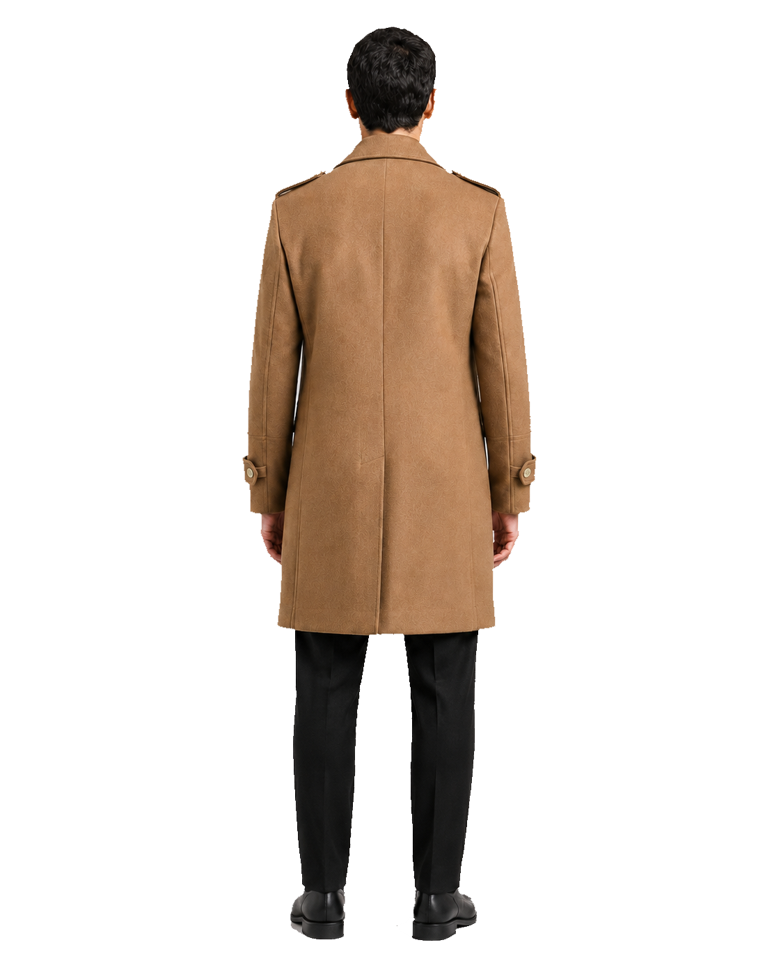 TITAN Gold Button Coat — PRE-ORDER — PZ006 TITAN