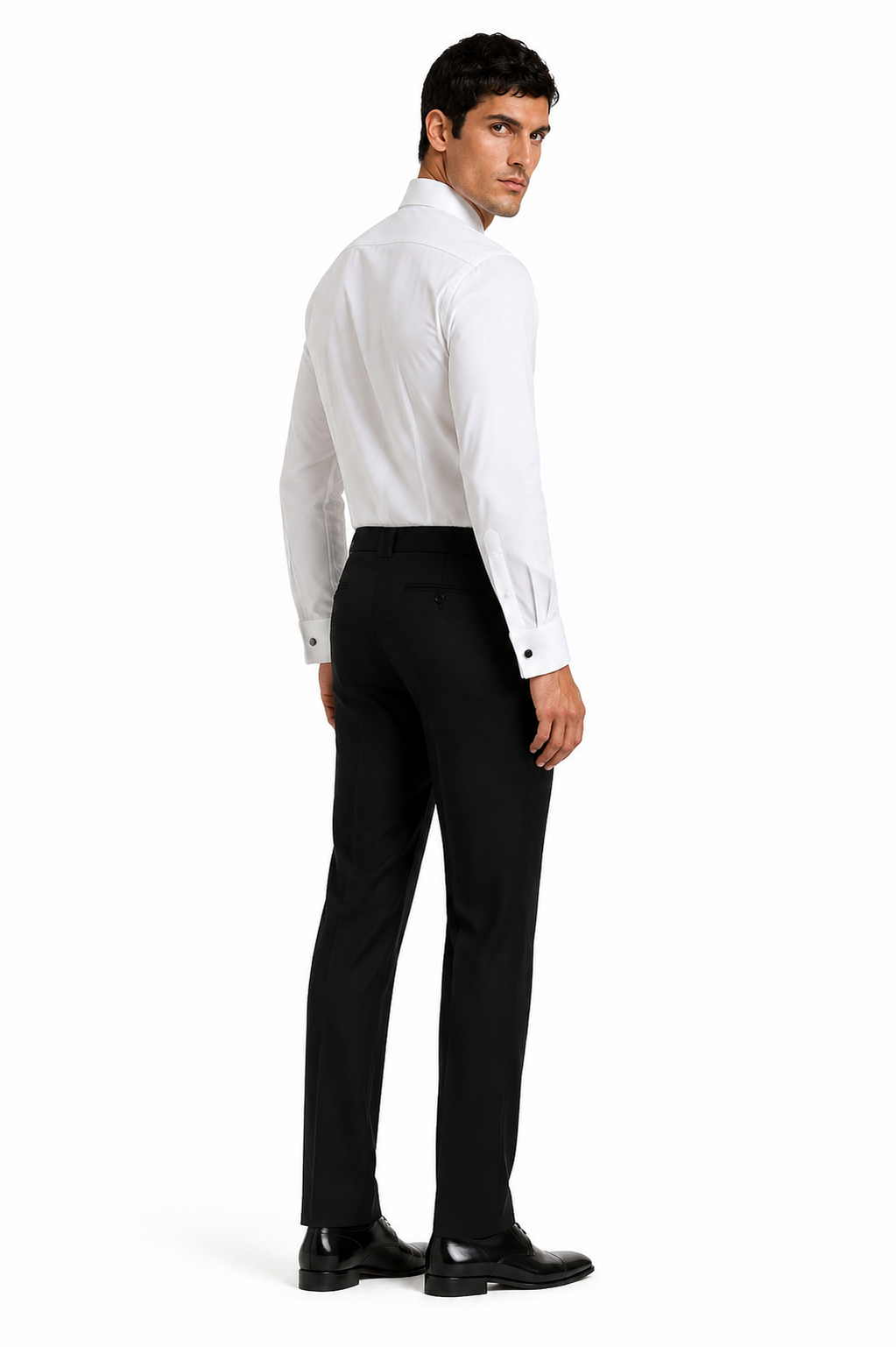 MIDA Pleated Tuxedo Shirt - PRE-ORDER - PZ080 MIDA