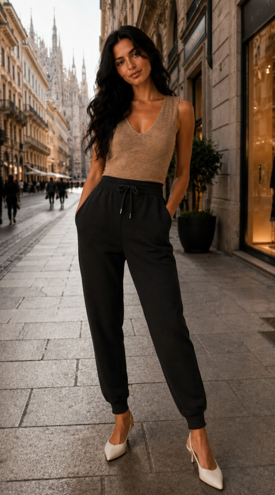 Pantaloni Jogger CLIO-BK — PRE-ORDER — PZ113 CLIO
