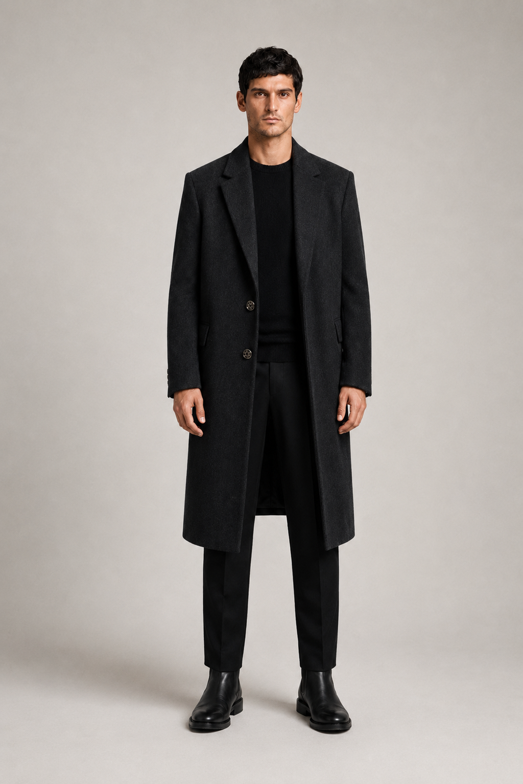 CRONOS-GY Wool Coat — PRE-ORDER — PZ063 CRONOS