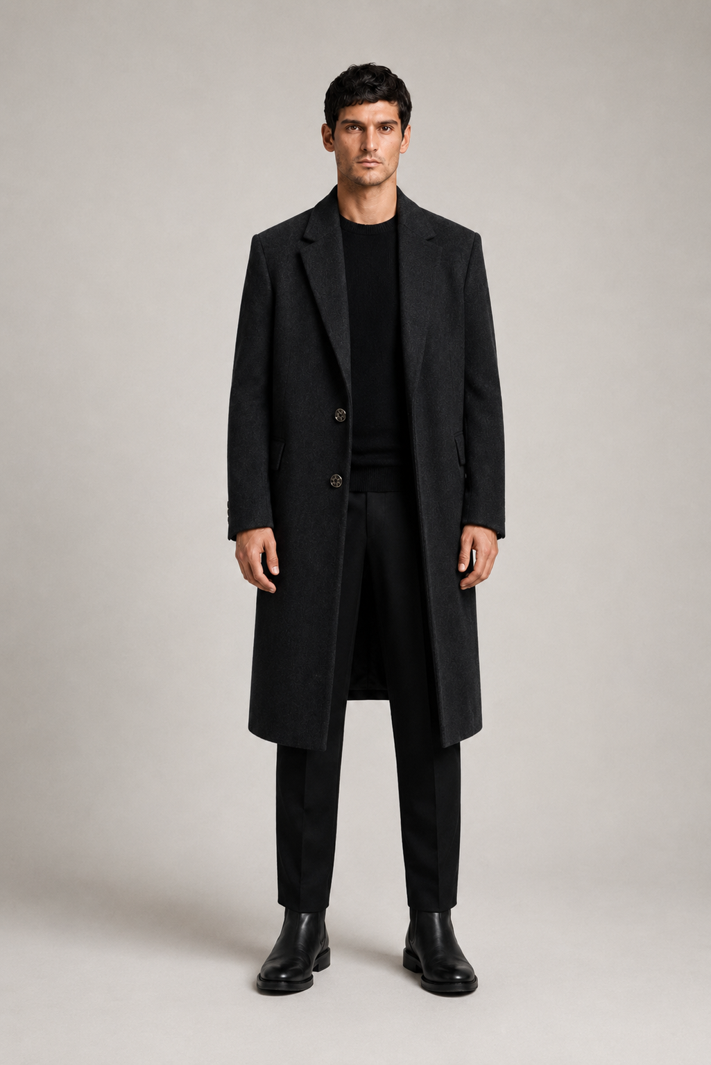 Cappotto in Lana CRONOS-GY — PRE-ORDER — PZ063 CRONOS