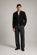 Cardigan con Zip ORFEO-BK — PRE-ORDER — PZ068 ORFEO