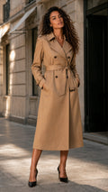 Classic Trench Coat ELETTRA-CM — PRE-ORDER — PZ101 ELETTRA