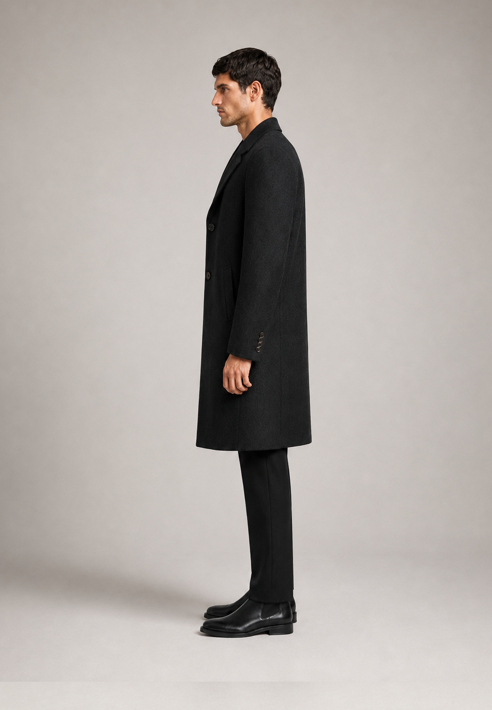 CRONOS-GY Wool Coat — PRE-ORDER — PZ063 CRONOS