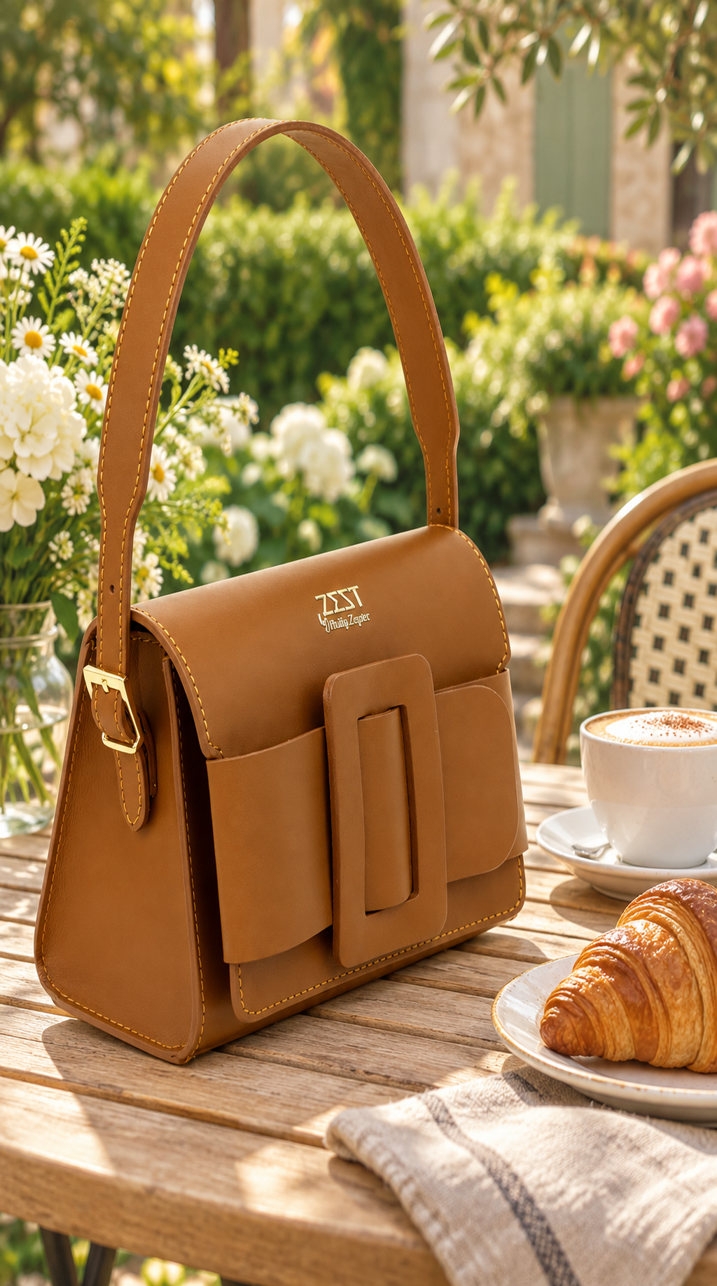 Borsa a Mano con Fibbia - ZS-2524