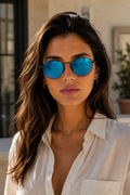 BERLIN SILVER Sunglasses, Unisex, Outdoor — PRE-ORDER — PZ128 BERLIN SILVER