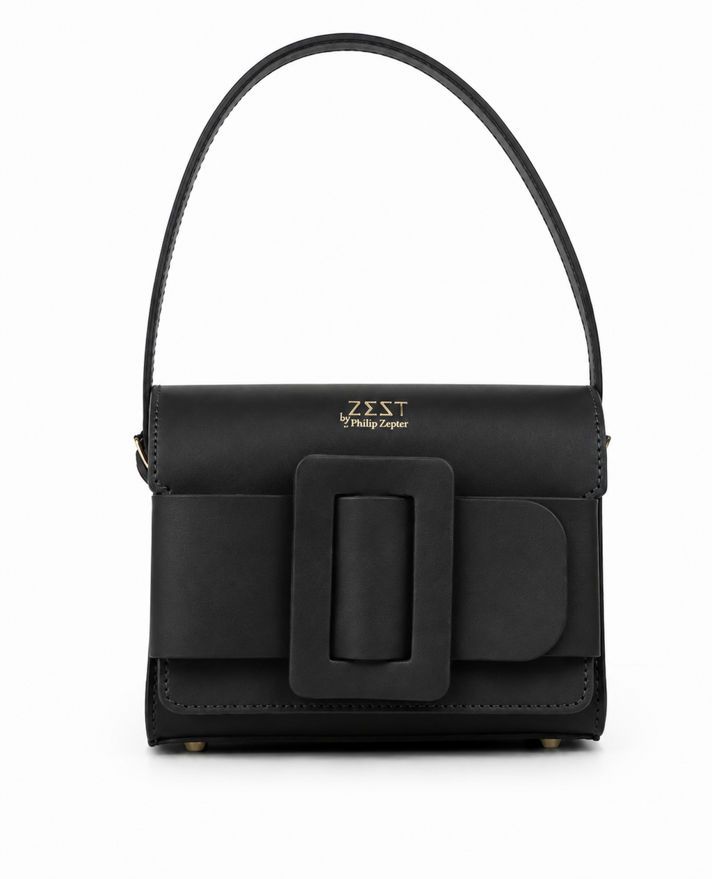 Borsa a Mano con Fibbia - ZS-2524 – strap detail – ZEST by Philip Zepter