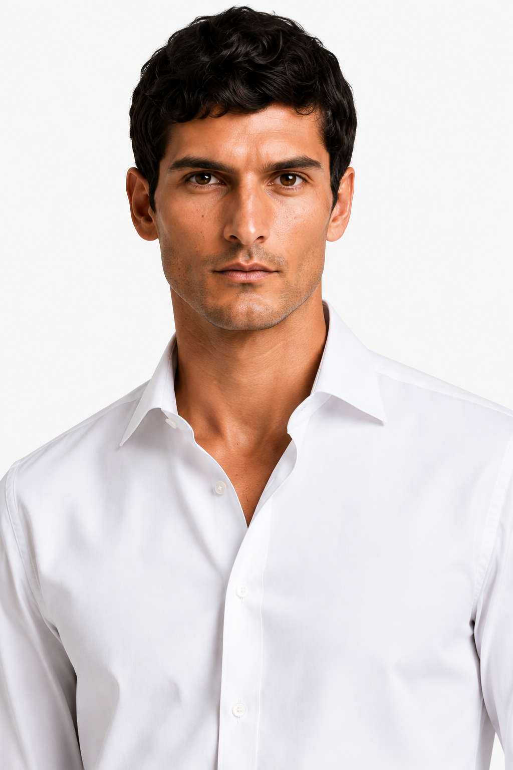 TELEMACO-WH Cotton Twill Shirt — PRE-ORDER — PZ121 TELEMACO