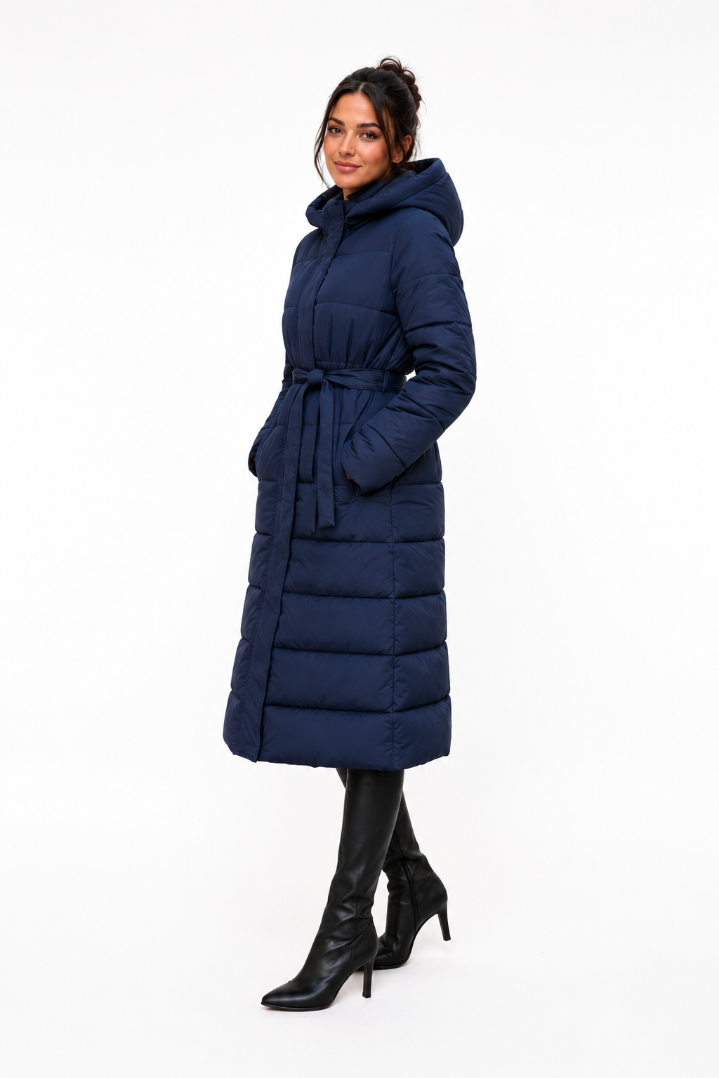 TEMI-NV Long Down Jacket — PRE-ORDER — PZ103 TEMI