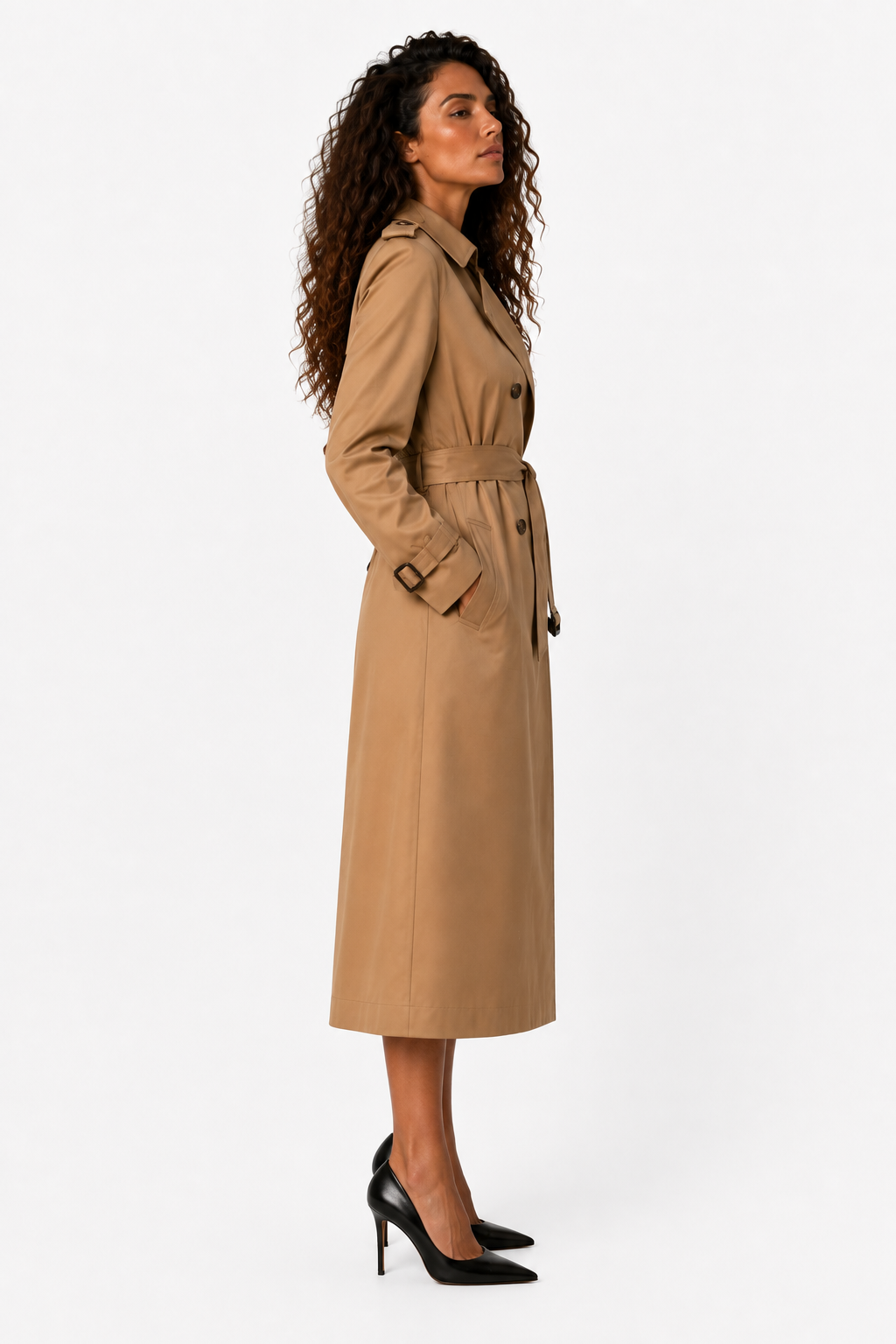 Classic Trench Coat ELETTRA-CM — PRE-ORDER — PZ101 ELETTRA