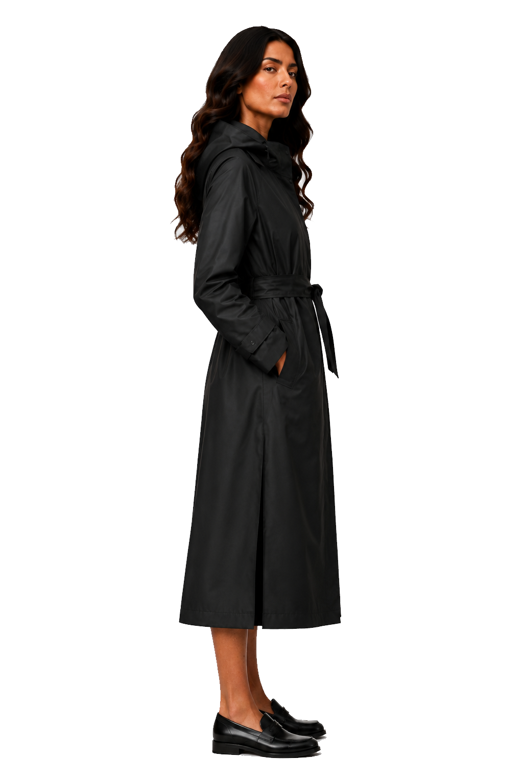 FEDRA Waterproof Trench Coat with Hood - PRE-ORDER - PZ100 FEDRA