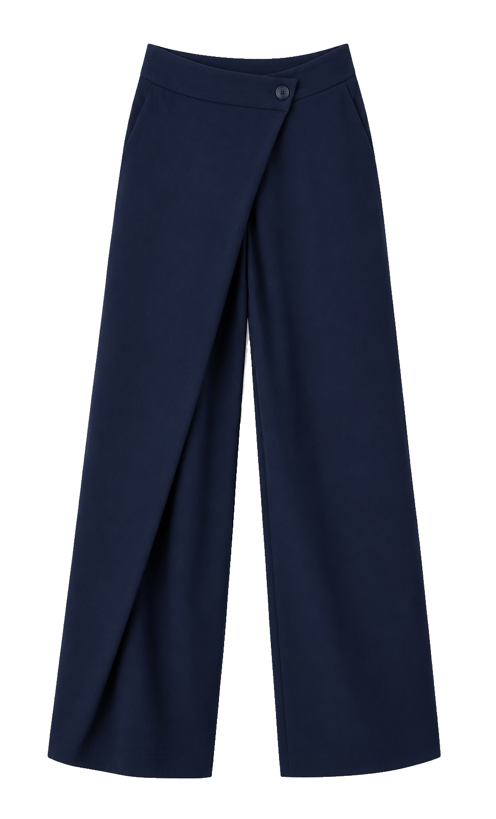 Wrap-Front Palazzo Trousers NOVAS-NV — PRE-ORDER — PZ039 NOVAS