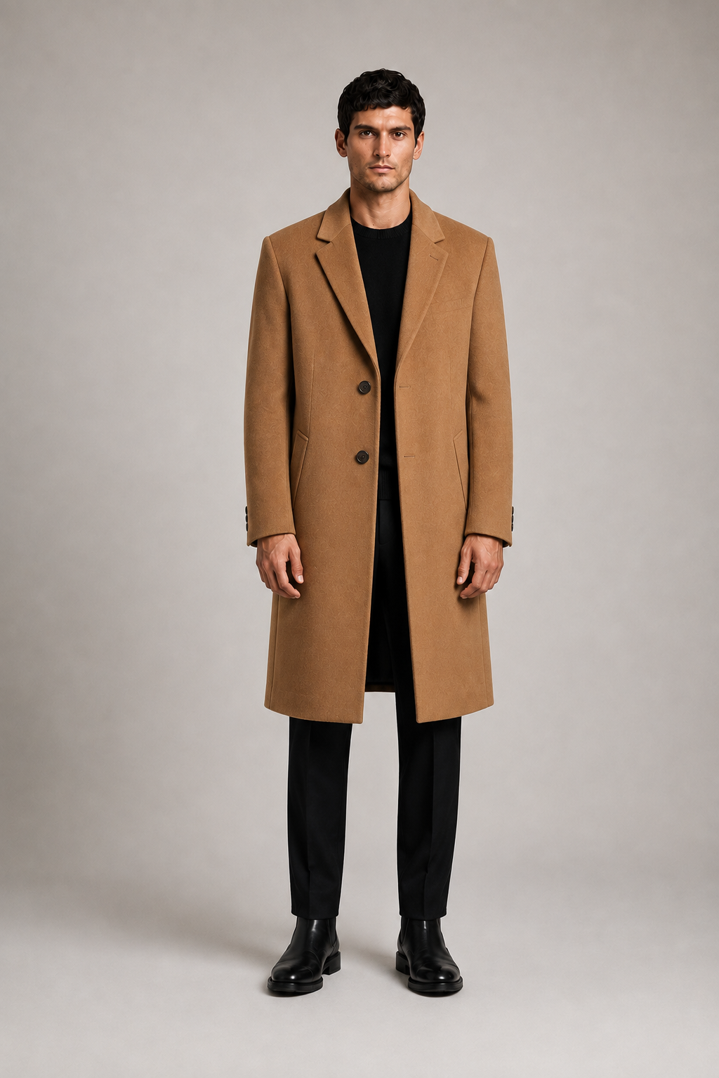 CRONOS-GY Wool Coat — PRE-ORDER — PZ063 CRONOS