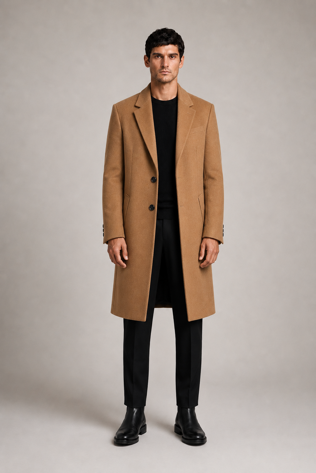Cappotto in Lana CRONOS-GY — PRE-ORDER — PZ063 CRONOS