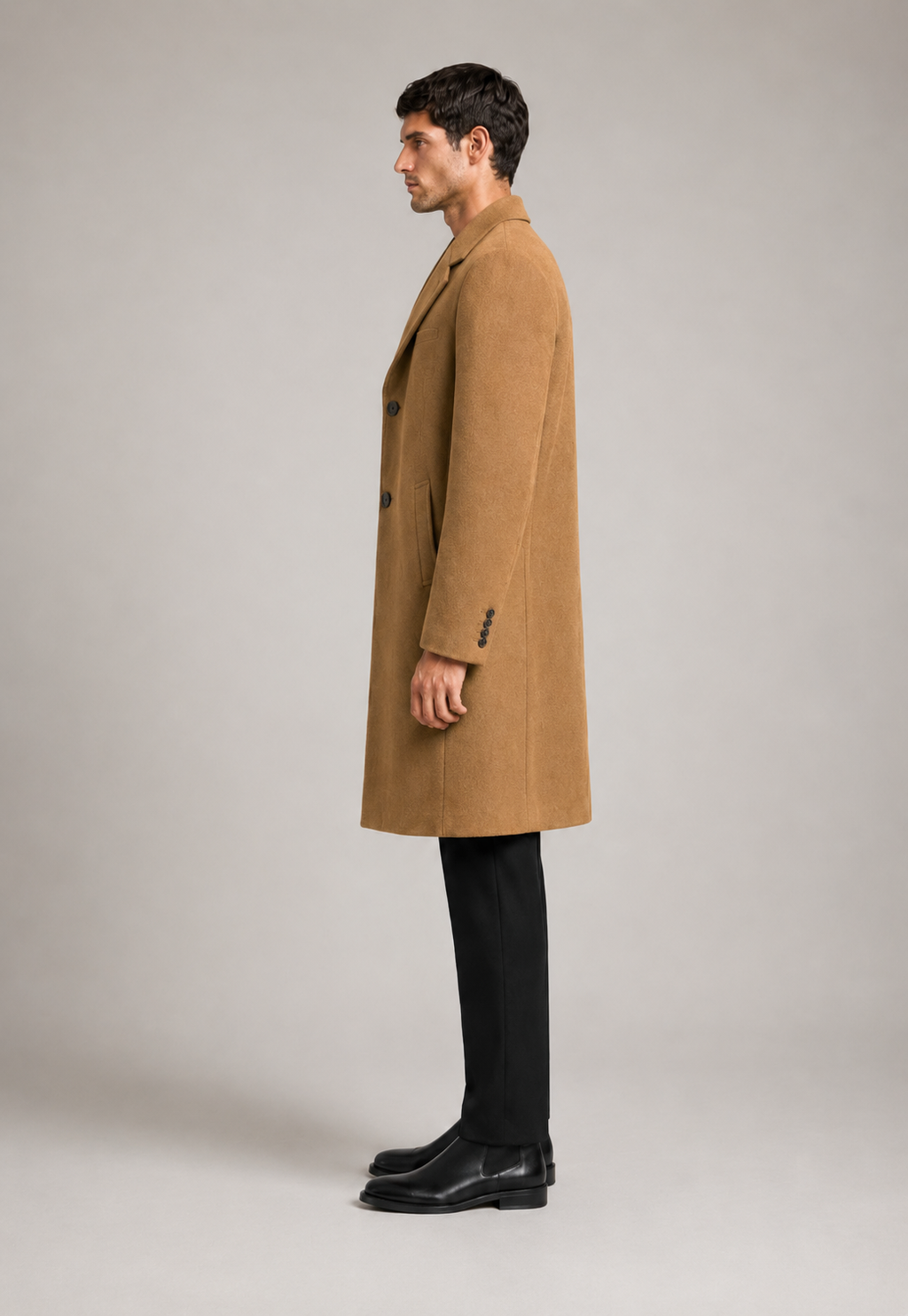 CRONOS-GY Wool Coat — PRE-ORDER — PZ063 CRONOS