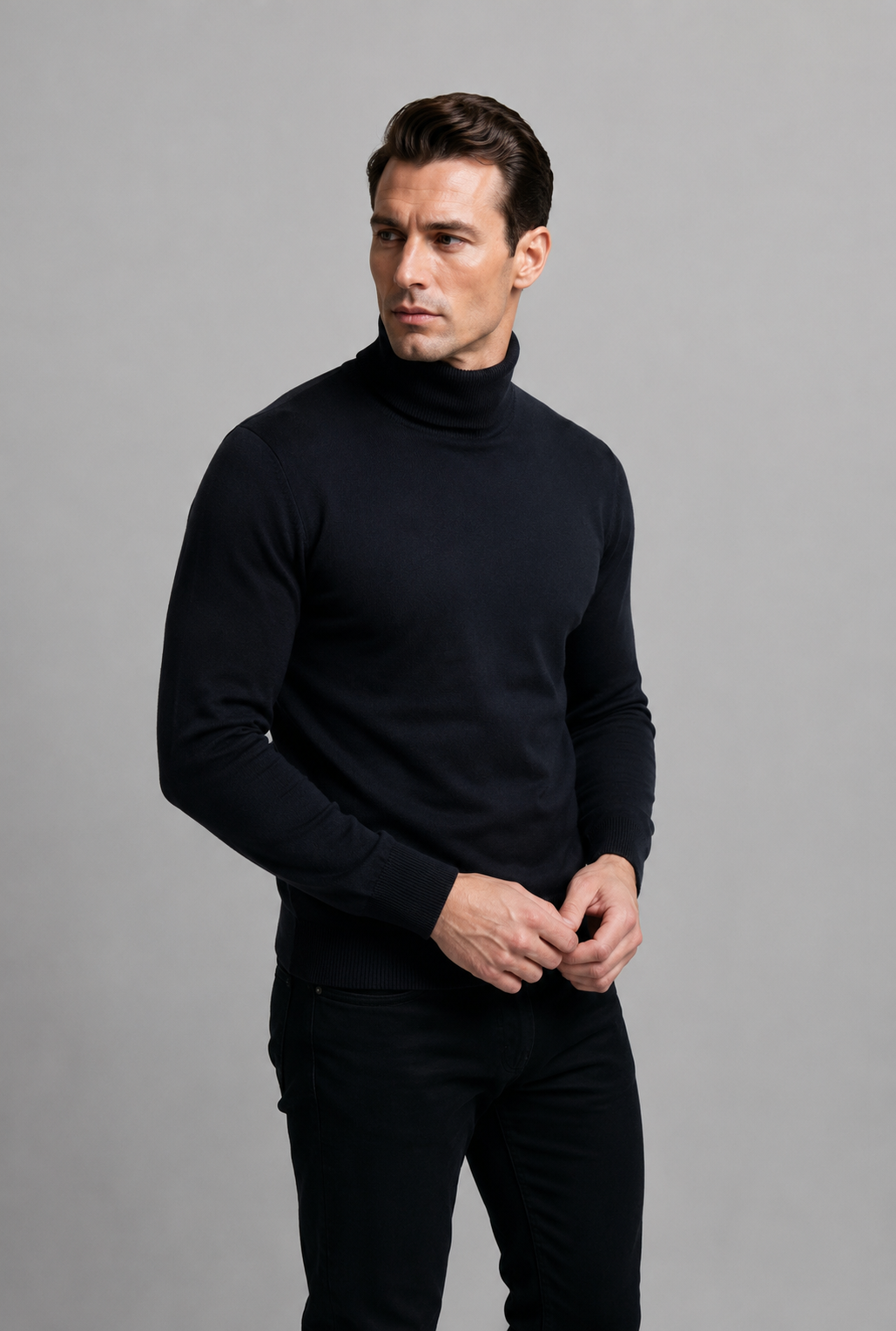 POLARIS Pure Wool Turtleneck — PRE-ORDER — PZ014 POLARIS