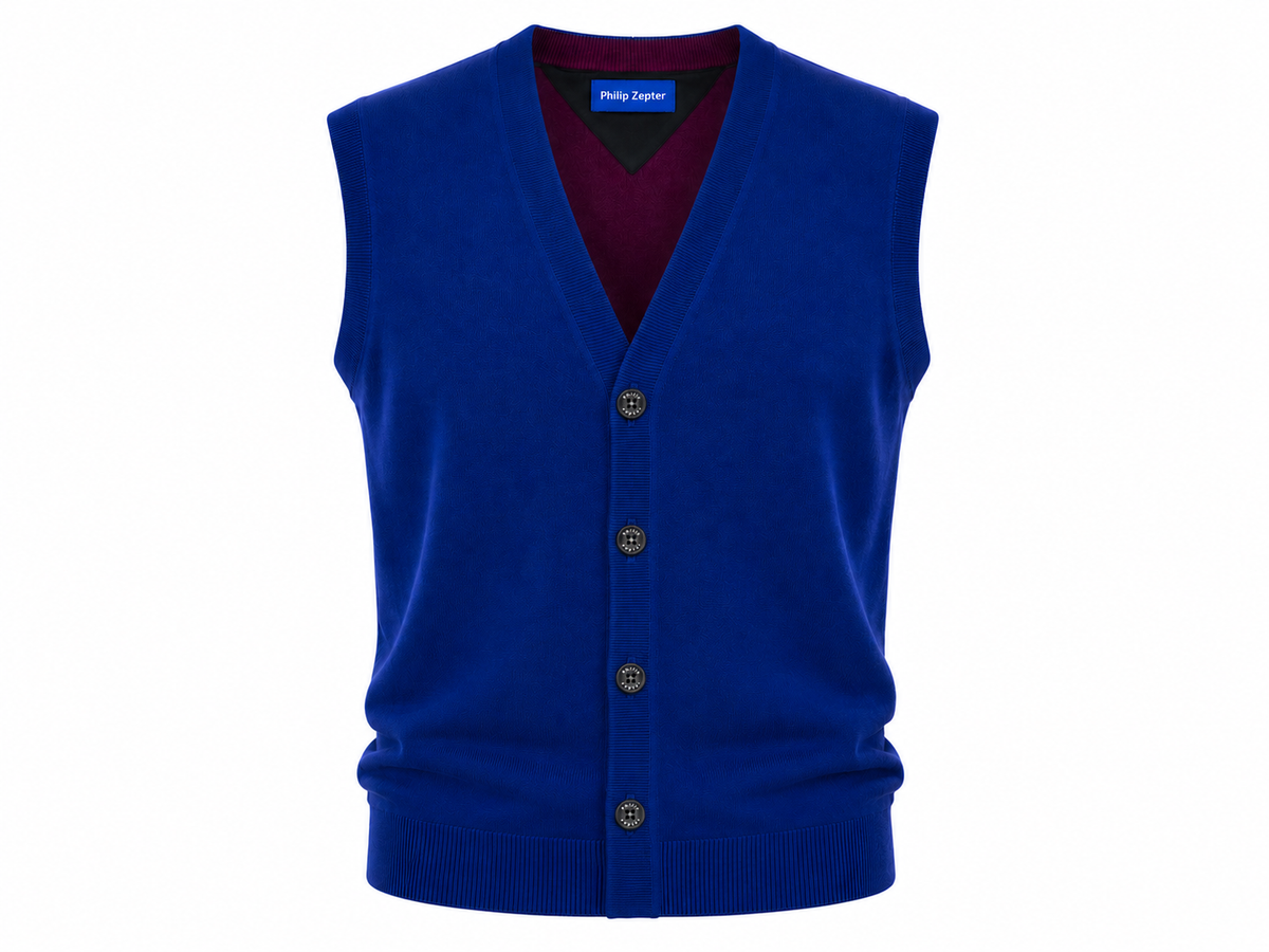 AXIS Two-Tone Pure Wool Vest — PRE-ORDER — PZ015 AXIS