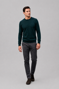 LEONTE Pure Cashmere Crew Neck Sweater — PRE-ORDER — PZ019 LEONTE