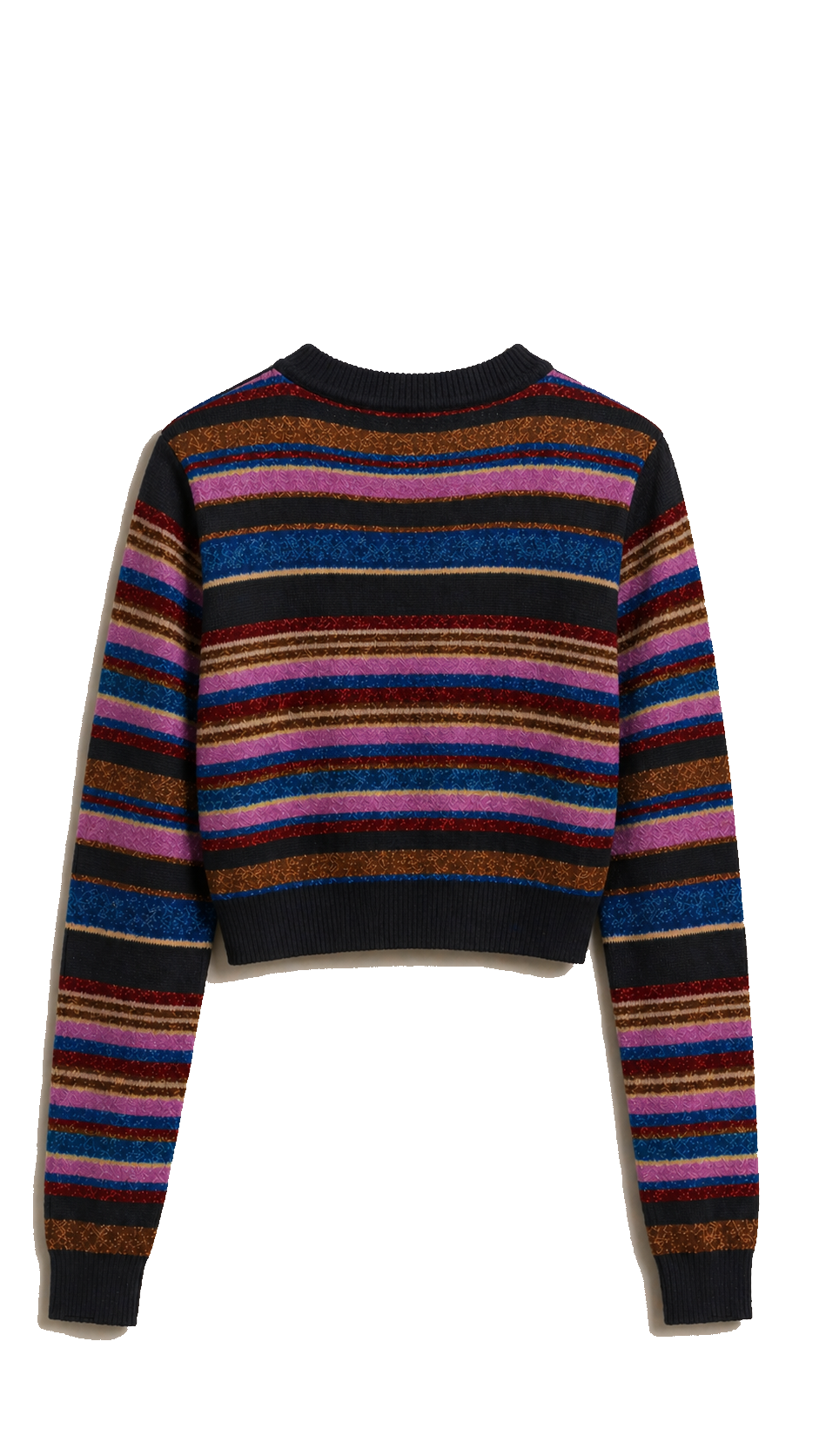 ALCYONE Multicolor Cropped Cardigan — PRE-ORDER — PZ042 ALCYONE