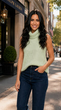 Top Verde Senza Maniche ESMERALDA — PRE-ORDER — PZ043 ESMERALDA