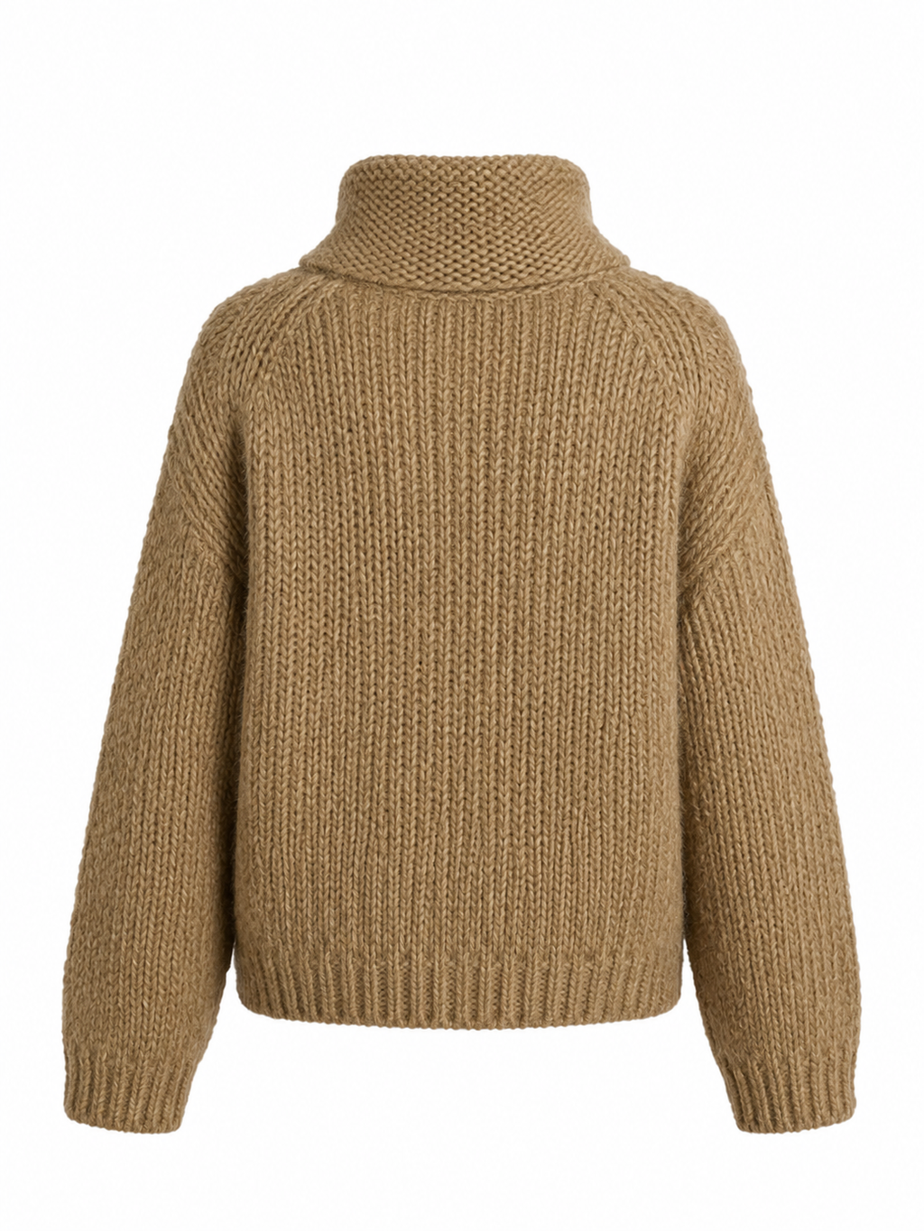 Maglione Oversize Marrone con Bottoni ASTRID — PRE-ORDER — PZ044 ASTRID