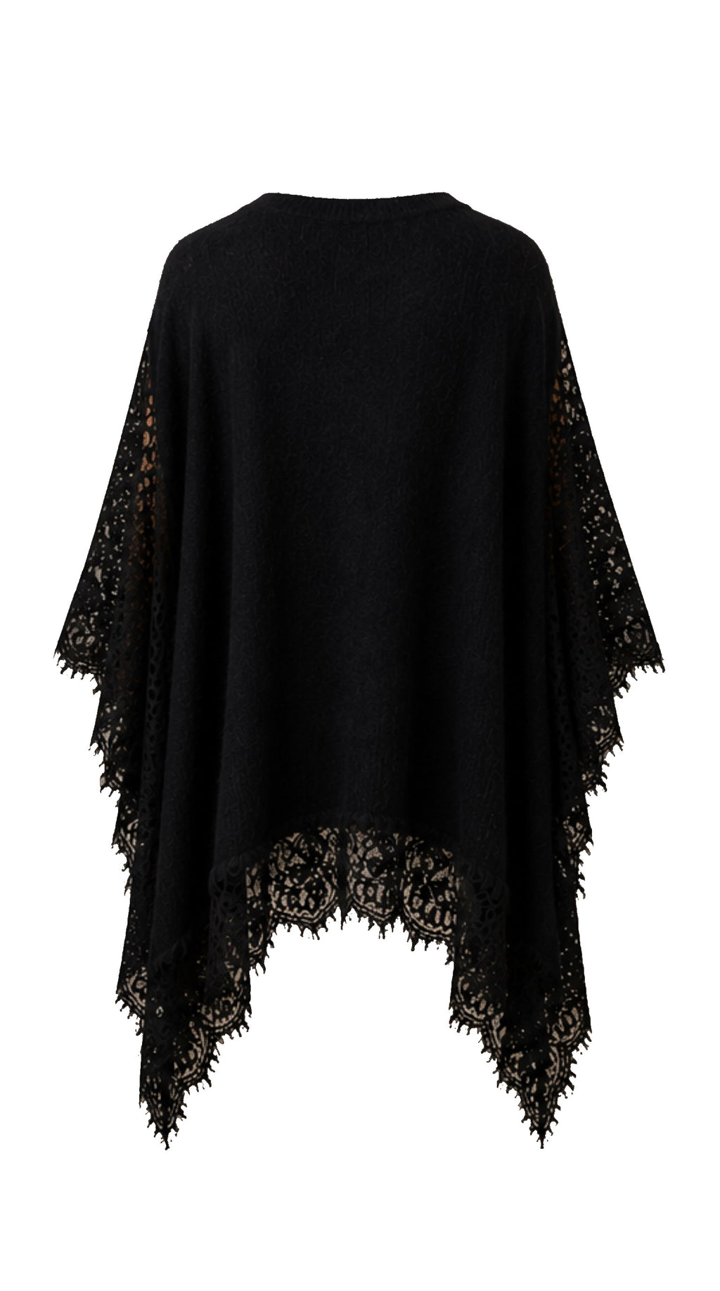 Maxi Baby Alpaca Vest with IRIS Lace — PRE-ORDER — PZ052 IRIS
