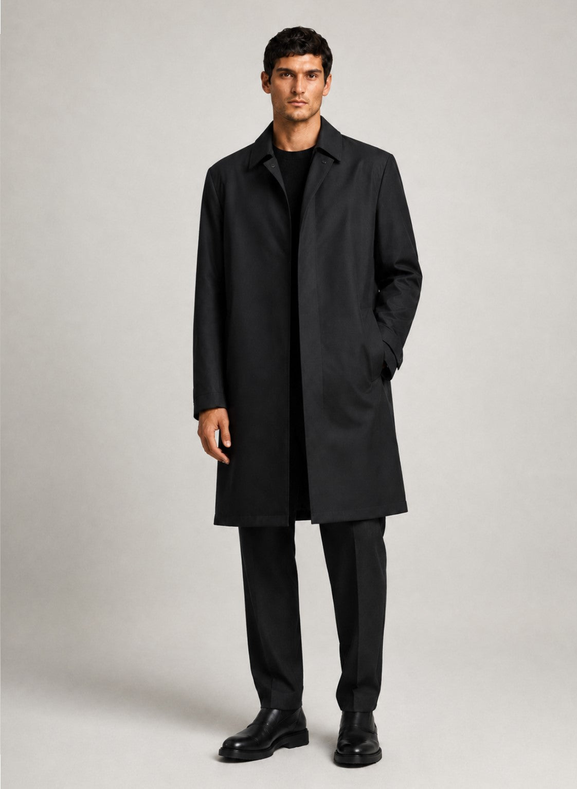 NEMBO-BK Technical Trench Coat — PRE-ORDER — PZ064 NEMBO
