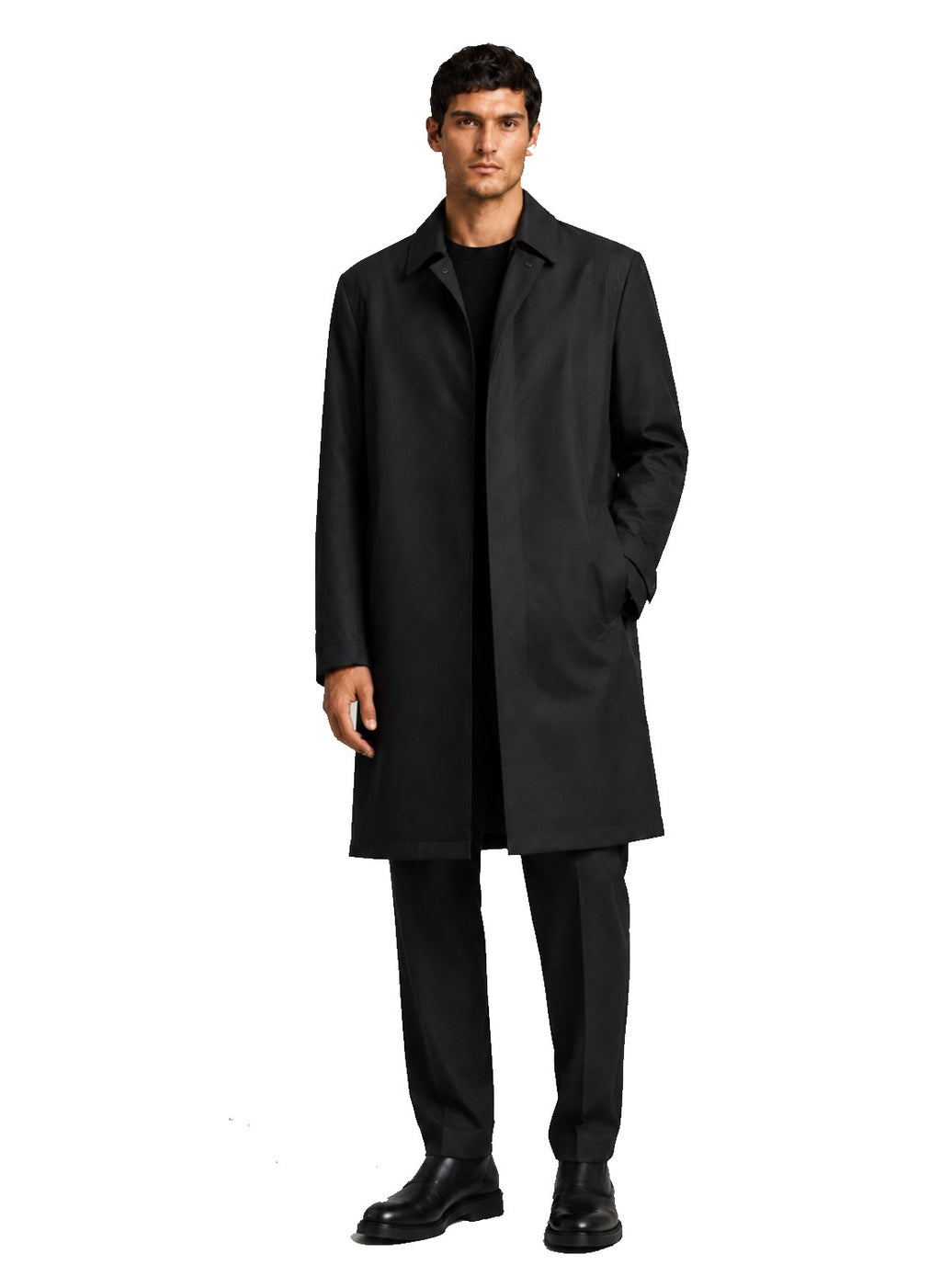 NEMBO-BK Technical Trench Coat — PRE-ORDER — PZ064 NEMBO