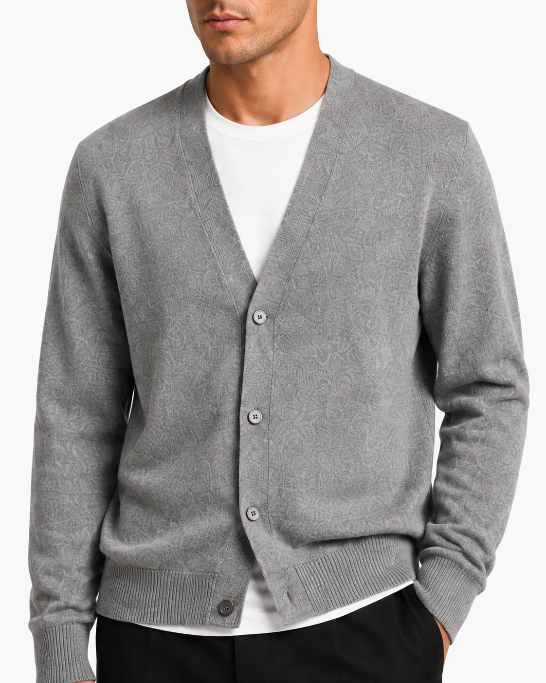 Cardigan IPERIONE-GY — PRE-ORDER — PZ067 IPERIONE