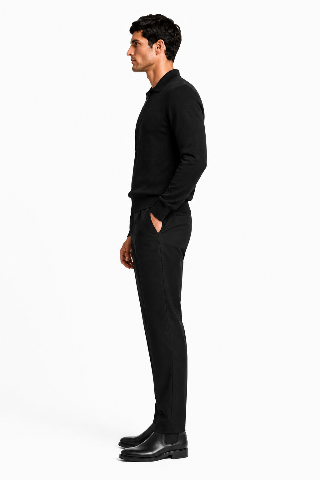 ULISSE-BK Zip Polo — PRE-ORDER — PZ069 ULISSE