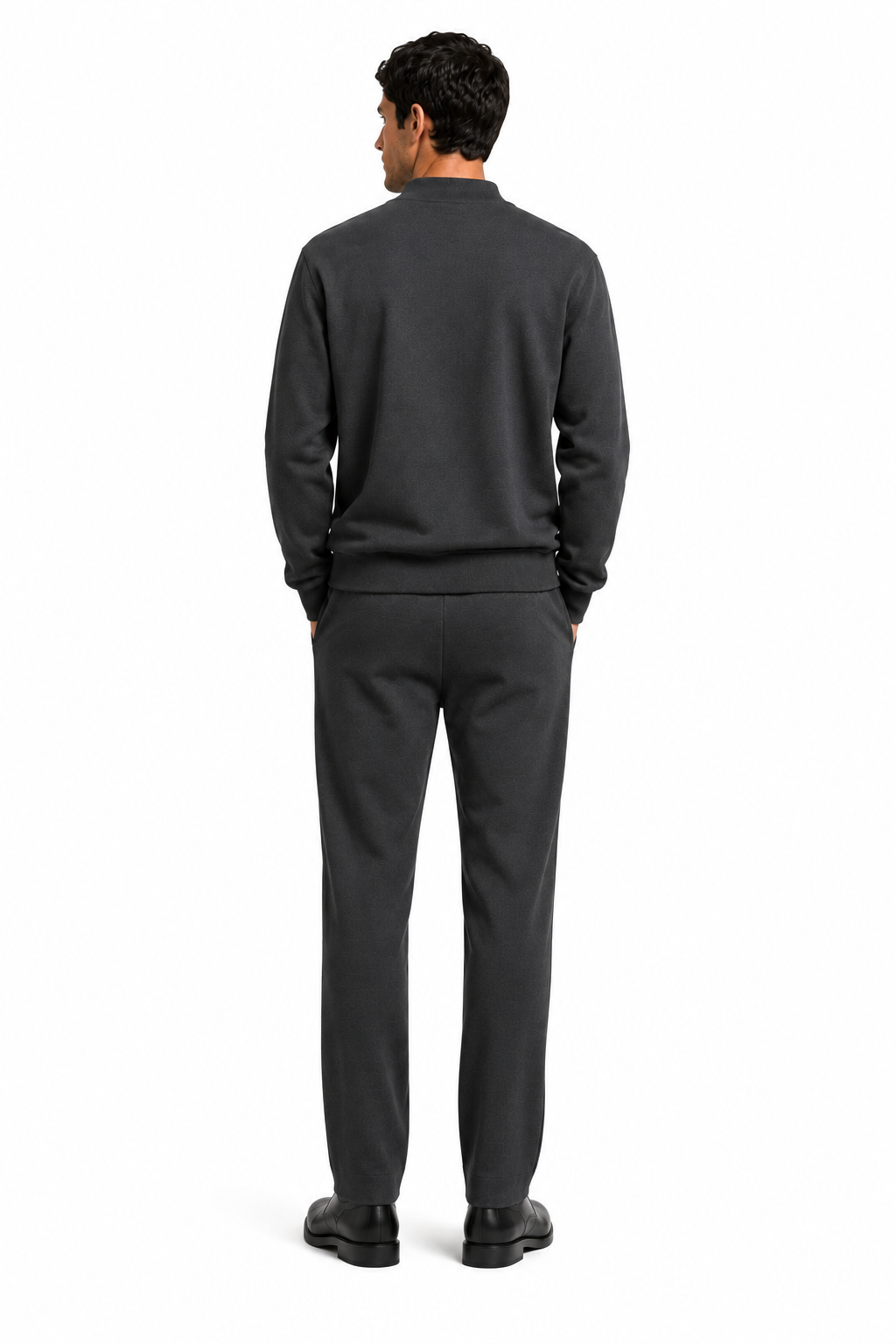 Completo Giacca con Zip TITONE-BK — PRE-ORDER — PZ075 TITONE