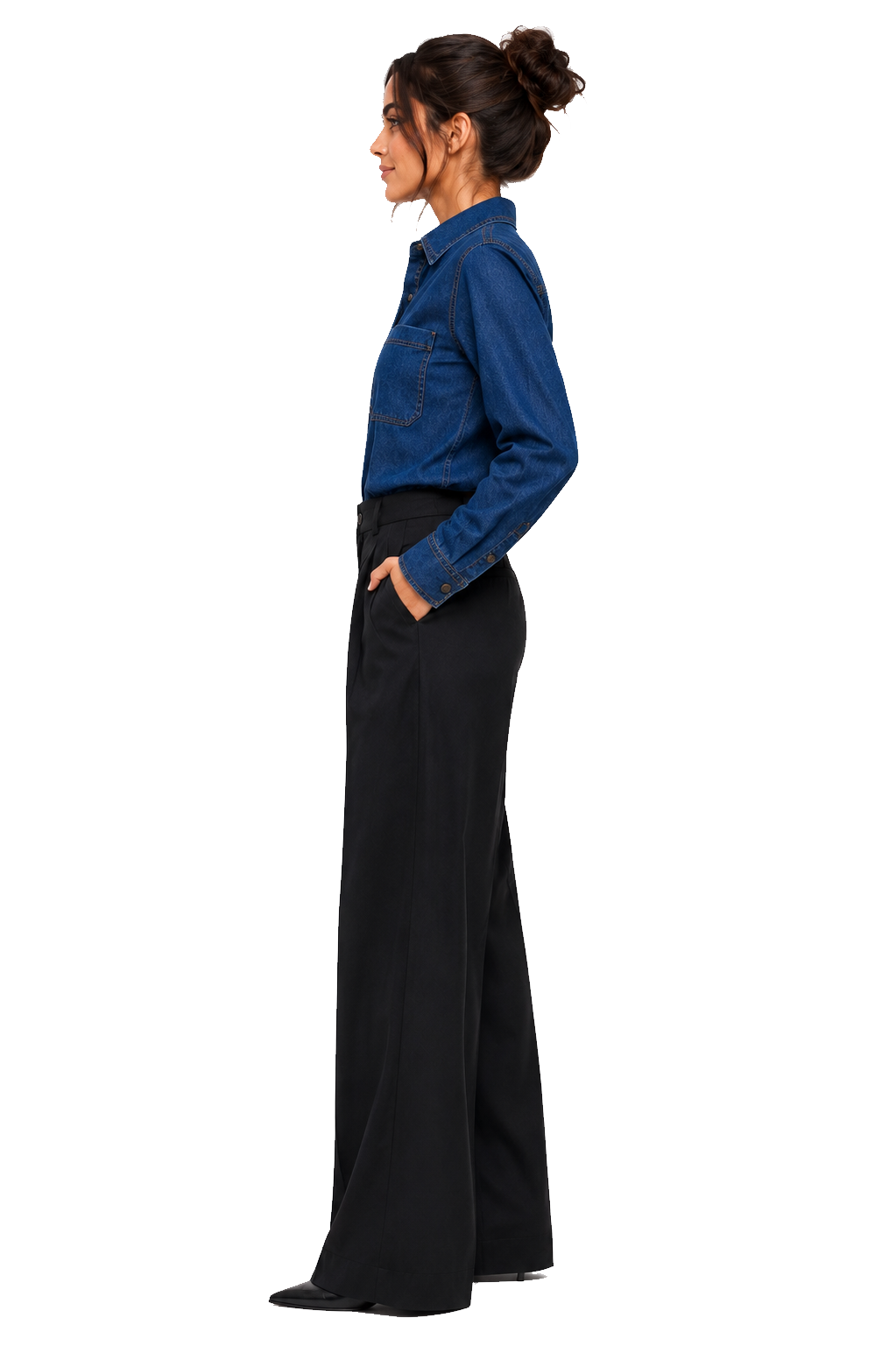 Camicia in Denim DEMETRA-BL — PRE-ORDER — PZ106 DEMETRA