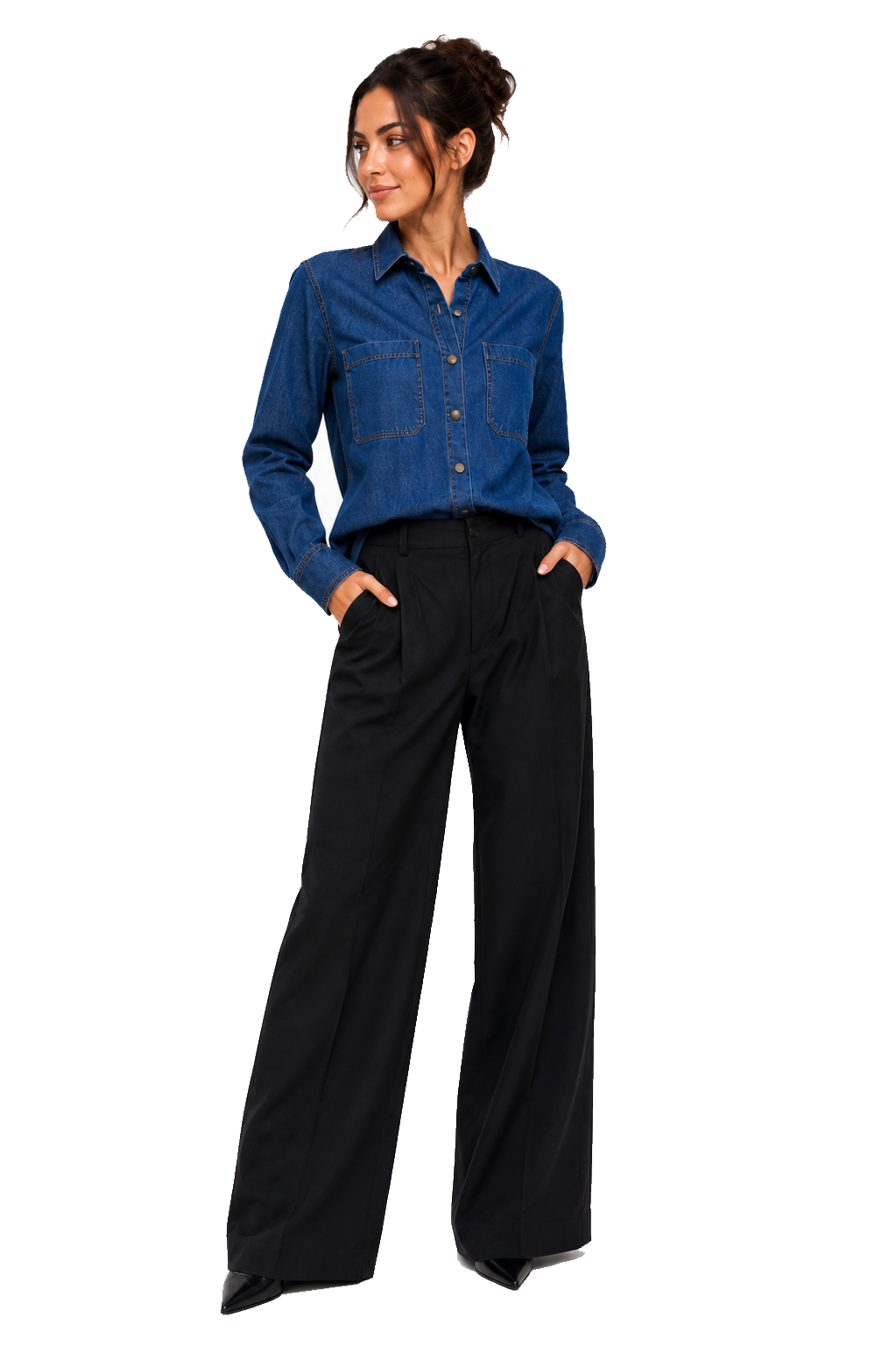 Camicia in Denim DEMETRA-BL — PRE-ORDER — PZ106 DEMETRA
