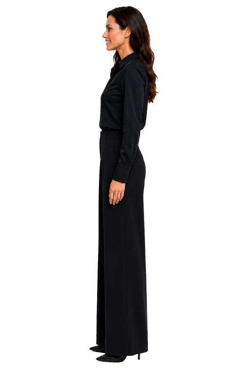 Blusa in Raso PERSEFONE-BK — PRE-ORDER — PZ107 PERSEFONE