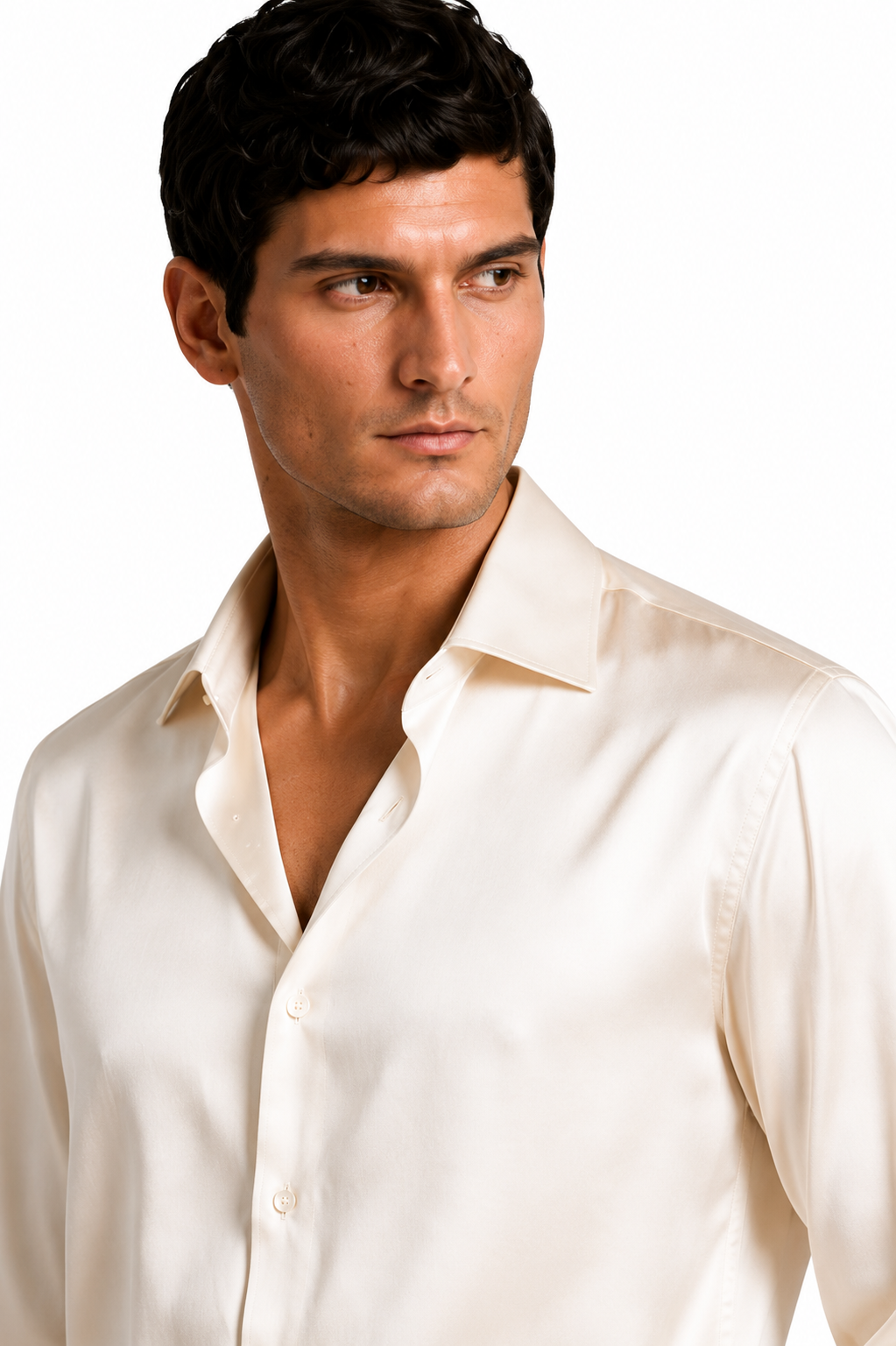 Camicia in Raso di Seta ATLANTE-IV — PRE-ORDER — PZ118 ATLANTE