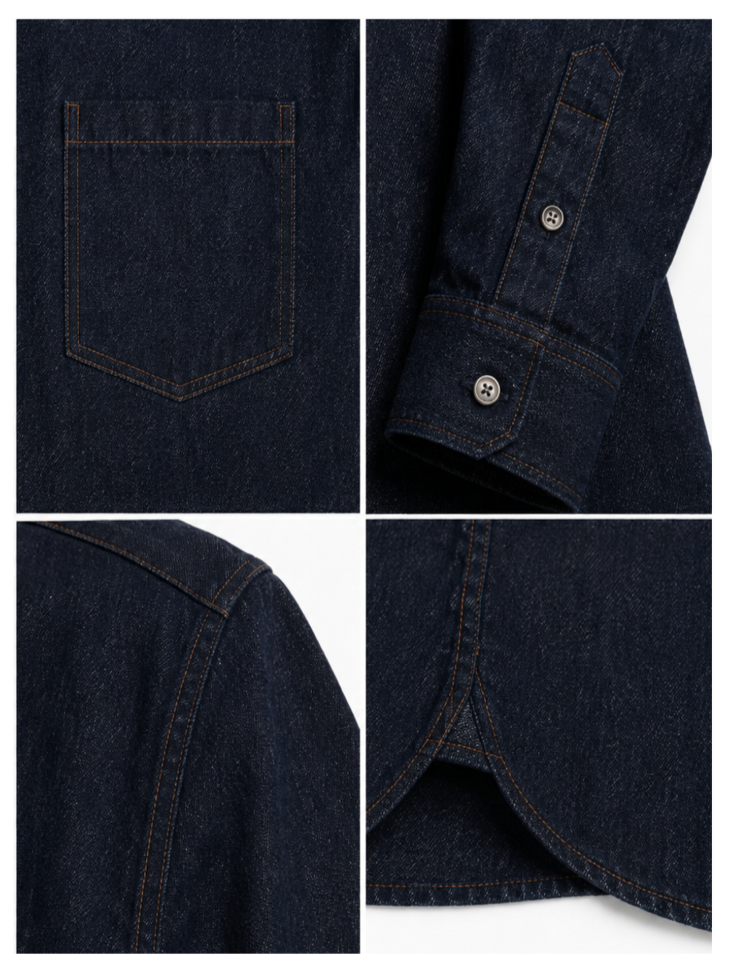 Camicia in Denim ETTORE-IN — PRE-ORDER — PZ120 ETTORE