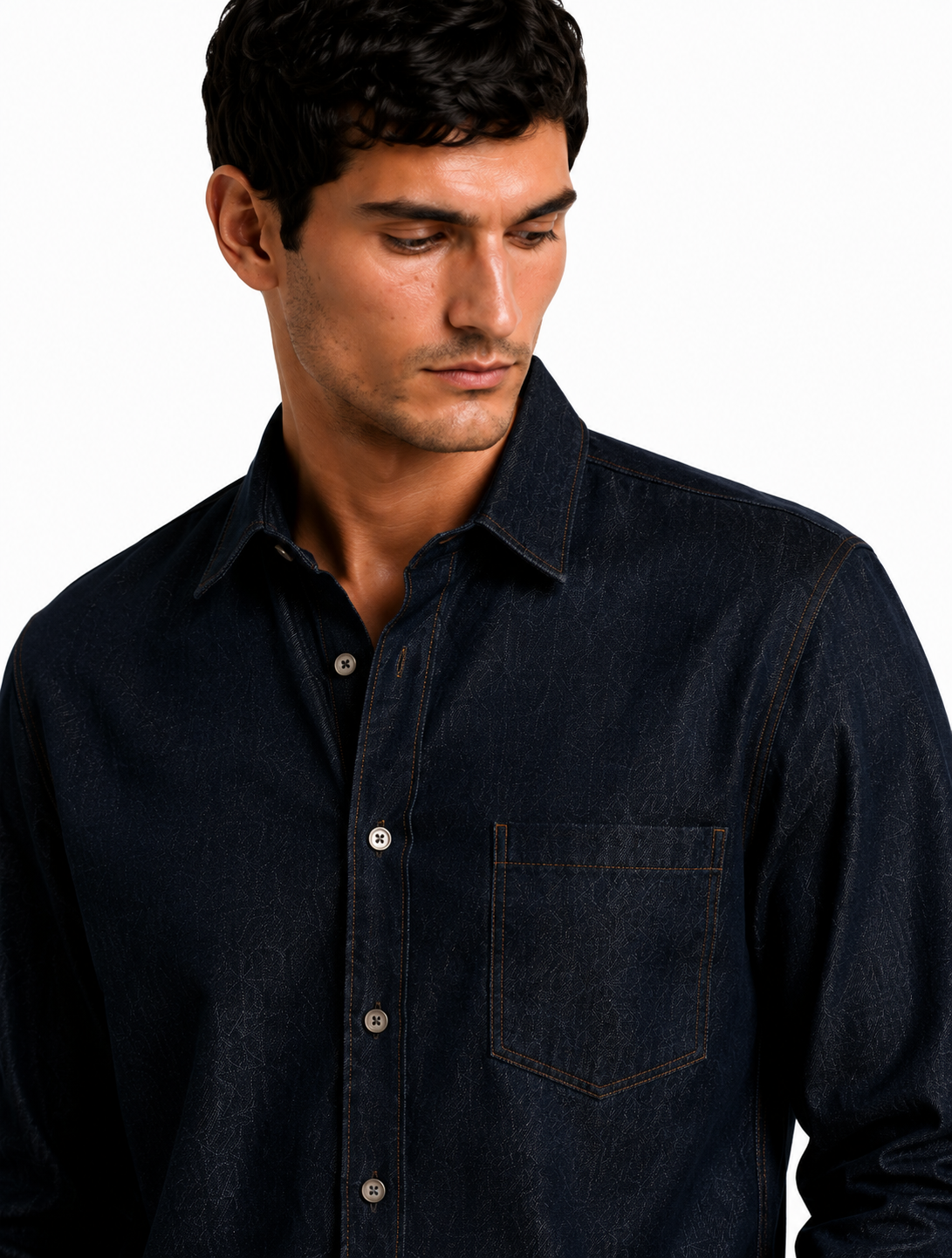 Camicia in Denim ETTORE-IN — PRE-ORDER — PZ120 ETTORE