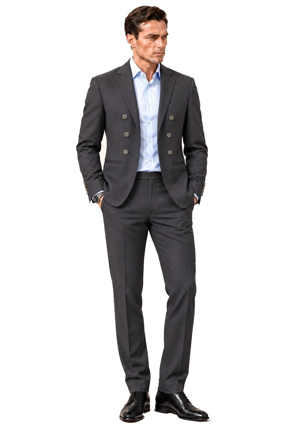 VEGA Decorative Double-Breasted Suit Separates — PRE-ORDER — PZ003 VEGA (JACKET ONLY)