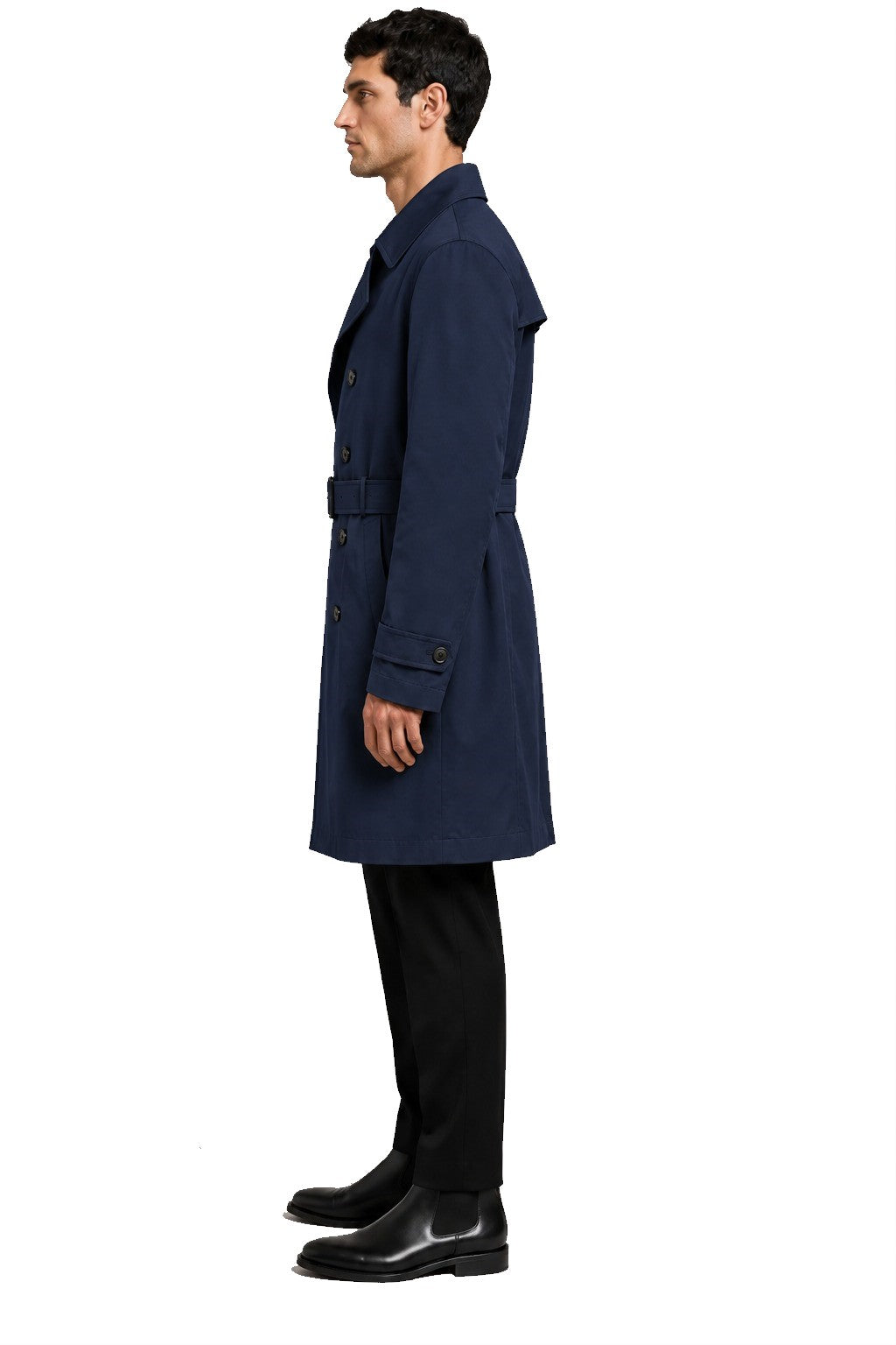 HELIOS Cotton and Lyocell Tailored Trench Coat — PRE-ORDER — PZ007 HELIO