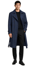HELIOS Cotton and Lyocell Tailored Trench Coat — PRE-ORDER — PZ007 HELIO