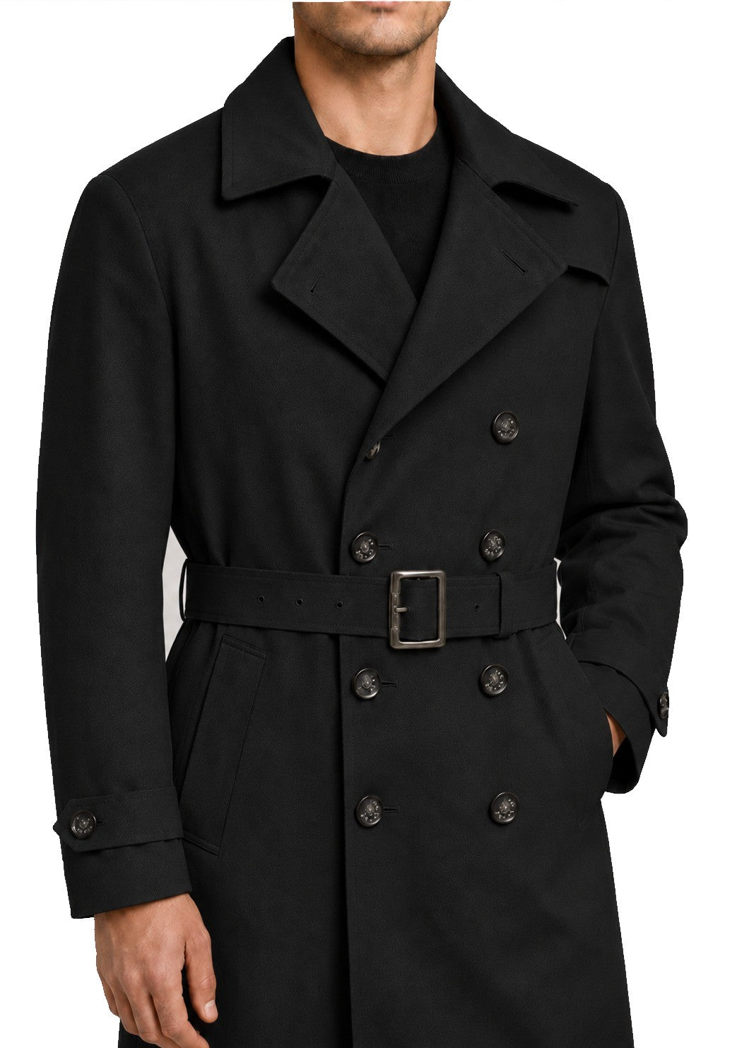 HELIOS Cotton and Lyocell Tailored Trench Coat — PRE-ORDER — PZ007 HELIO