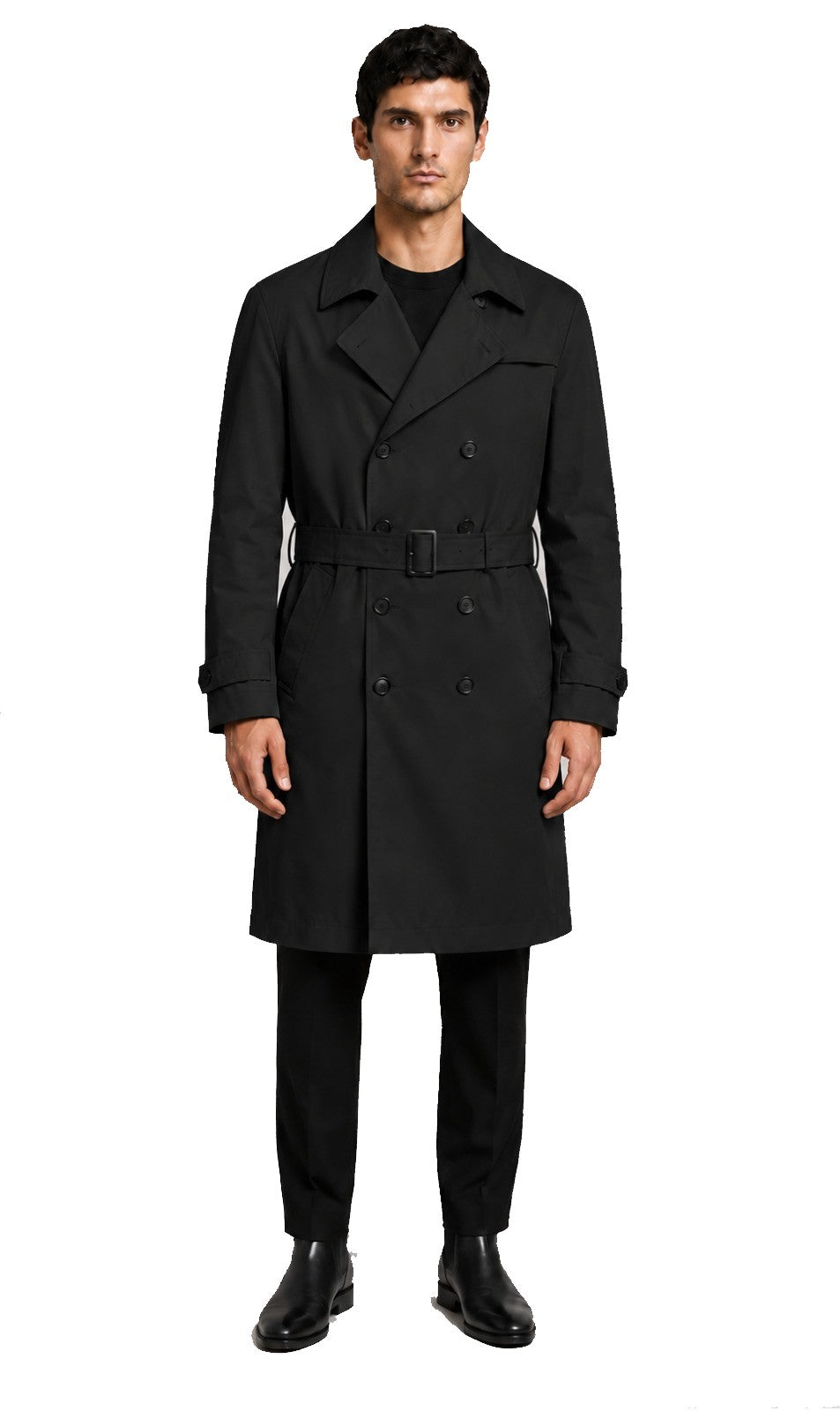 HELIOS Cotton and Lyocell Tailored Trench Coat — PRE-ORDER — PZ007 HELIO