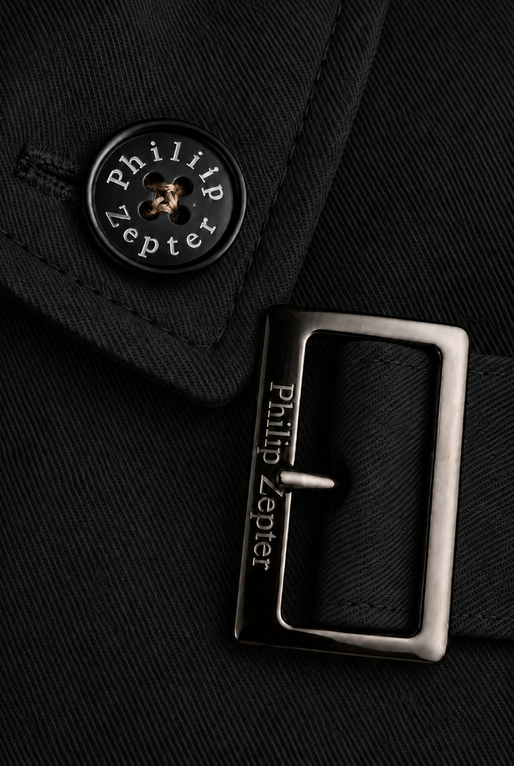 HELIOS Cotton and Lyocell Tailored Trench Coat — PRE-ORDER — PZ007 HELIO