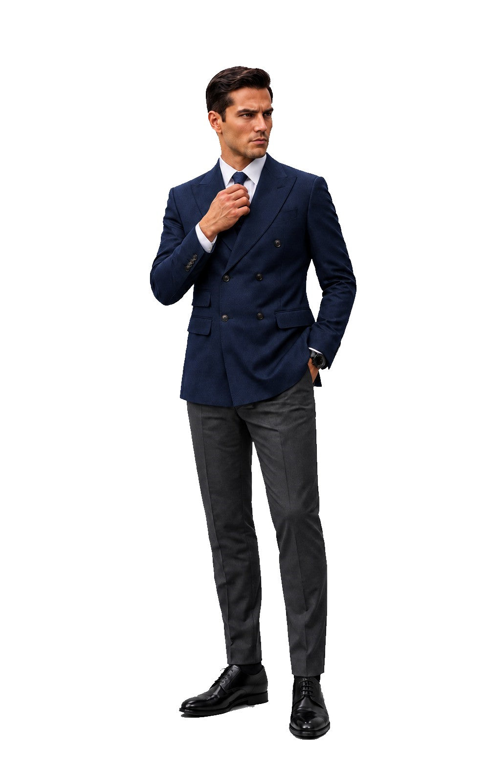 ATLAS Double-Breasted Suit — PRE-ORDER — PZ002 ATLAS