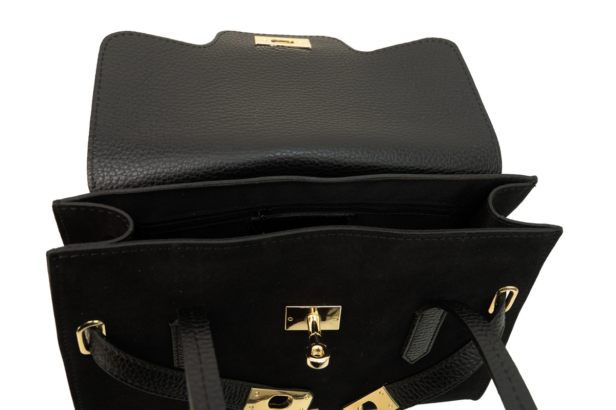Borsa a Mano Elegante - ZS-2510 – strap detail – ZEST by Philip Zepter