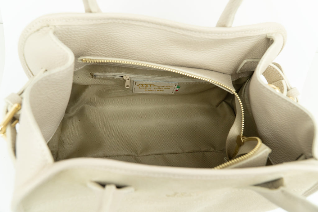 Bowling Bag in Pelle e Camoscio – ZS-2511