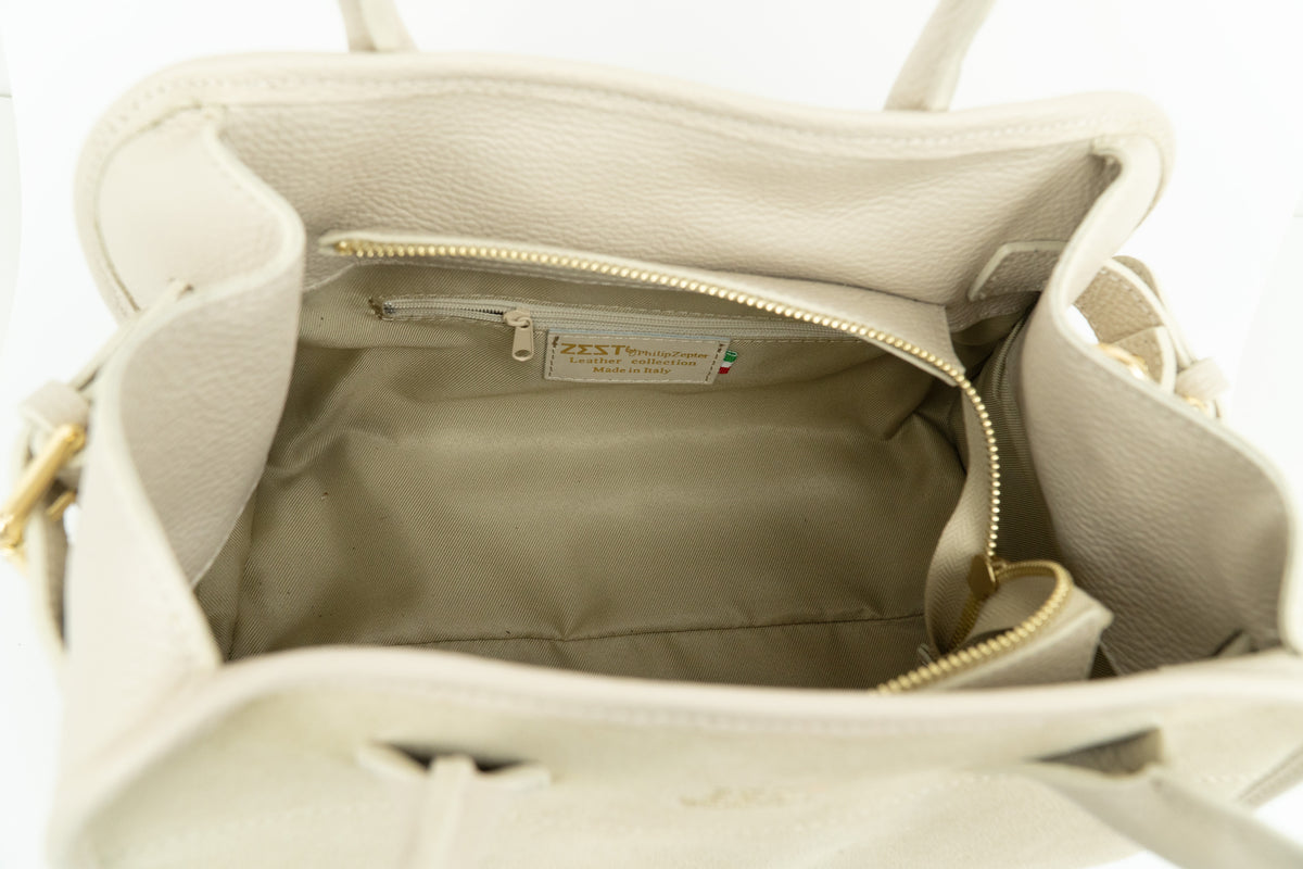 Bowling Bag in Pelle e Camoscio – ZS-2511