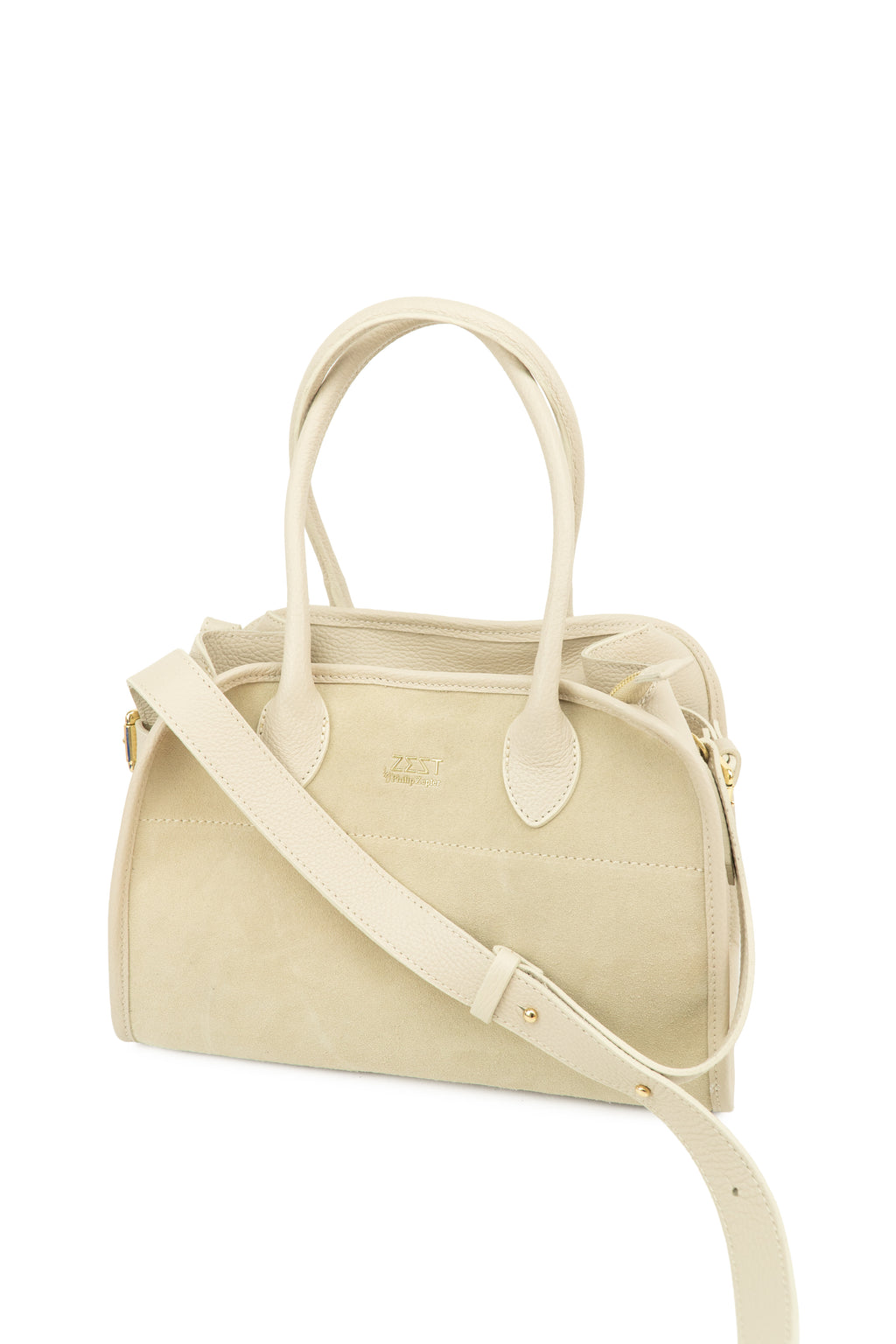 Bowling Bag in Pelle e Camoscio – ZS-2511