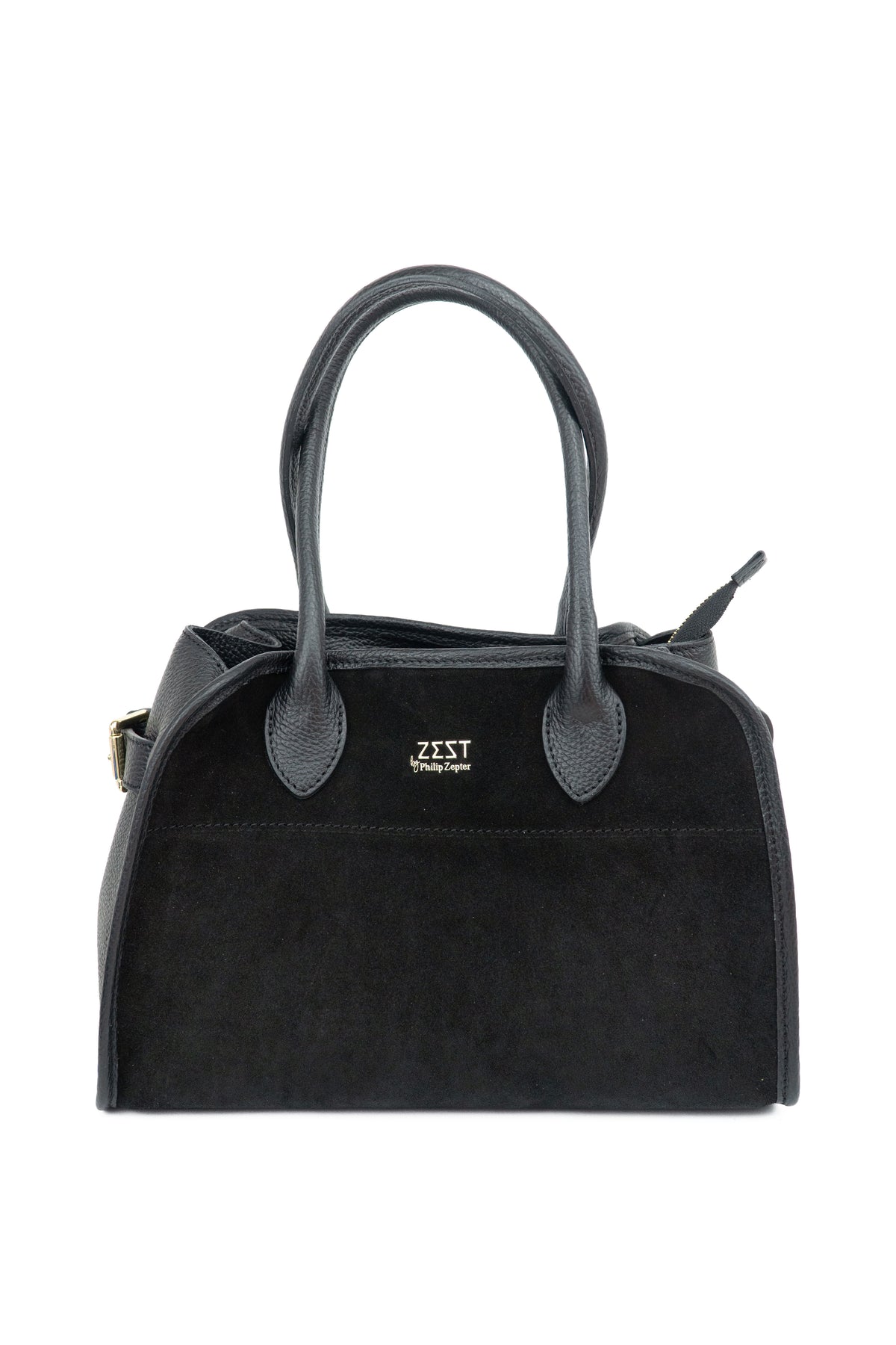 Bowling Bag in Pelle e Camoscio – ZS-2511