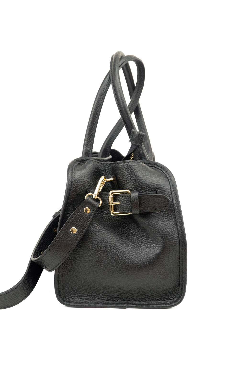 Bowling Bag in Pelle e Camoscio – ZS-2511